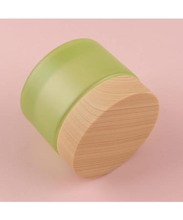Zeoabsy 4-Piece 30ml Matt Green Glass Cremedose Set - Screw Lid Ointment Pots for Cosmetics Gels & Creams - Ships Internationally - Buy Online on GoSupps.com