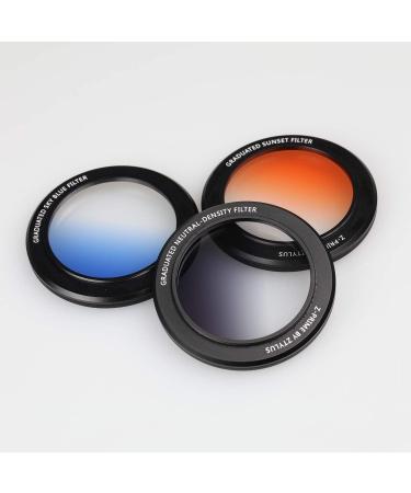 Z-Prime 16mm Multicoated Graduated Color Filter Kit for Ztylus Z-Prime Lens: CPL, Orange Sunset, Sky Blue, ND Filters - Buy Online on GoSupps.com
