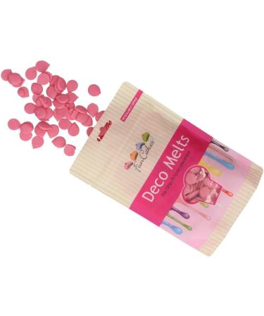Funcakes Deco Melts Pink Pink 250 g (Pack of 1) - Buy Online on GoSupps.com