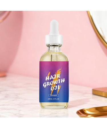 Hair Growth Liquid Travel Friendly 60ml Hair Repair Growth Solution Scalp Nourishing Liquid Natural Strengthening Agent for Softness Shine and Thicker - Buy Online on GoSupps.com