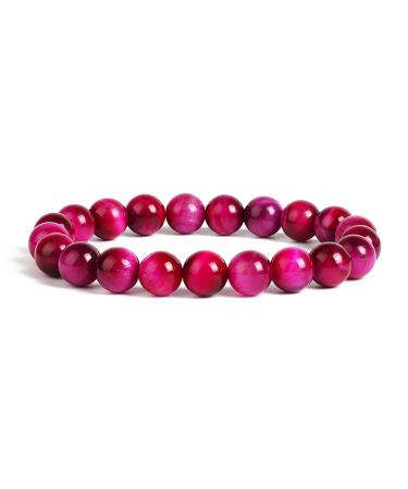 Original Tiger Eye Bracelets Men Energy Natural Stone Bead Bracelets Women Quartz Agates Feng Shui Wealth Jewelry Pulseras 7 8mmBeads23cm 7 8mmBeads23cm
