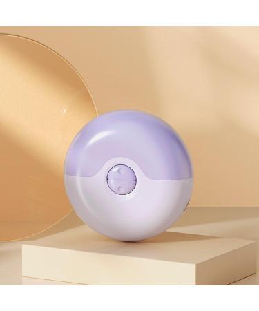 Electric Nail Clippers USB Rechargeable Safety Automatic Nail Trimmer for Night (Purple) - Buy Online on GoSupps.com