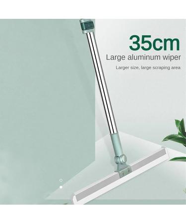 Floor Scraping Wiper with Retractable Handle | Multifunctional Magic Broom Retractable Silicone Scraping Broom 3in-1 Sweepers 180 Degree Rotatable Floor Wiper - Buy Online on GoSupps.com