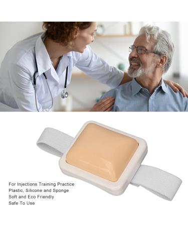 Medical Injection Training Pad - Intramuscular Injection Simulation Pad with Elastic Band for Practice - Buy Online on GoSupps.com