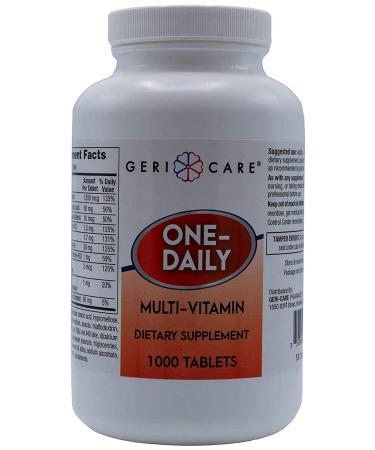GeriCare Multivitamin Supplement Tablets (Bottle of 1000) - Buy Online on GoSupps.com