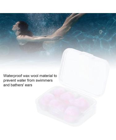 6Pcs Waterproof Wax Cotton Ear Plugs for Sleeping, Swimming, Bathing - Noise Reduction and Long-Term Comfort - Buy Online on GoSupps.com