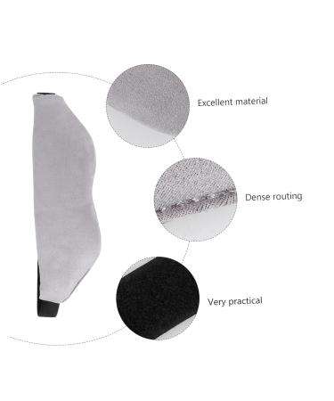 FRCOLOR Black Eye Mask - Sleep Eye Shades for Blocked Light | Comfortable Eye Cover for Rest & Relaxation - Ideal for Kids & Adults - Buy Online on GoSupps.com