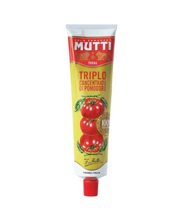 Mutti Triple Concentrated Italian Tomato Paste Tube 6.53 Ounce | Pack of 2 6.53 Ounce (Pack of 2)