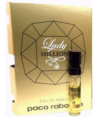Lady Million By: Paco Rabanne 0.04 oz EDP Women's Sample-Vial