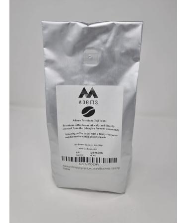 Adems Guji Ethiopian Green Coffee Beans - Premium Unroasted Beans 1 kg - Buy Online on GoSupps.com