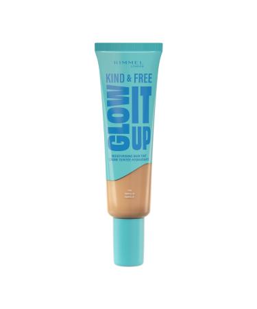 RIMMEL LONDON KIND & FREE GLOW IT UP MOISTURISING SKIN TINT MAKEUP W 30 ML 160 VANILLA