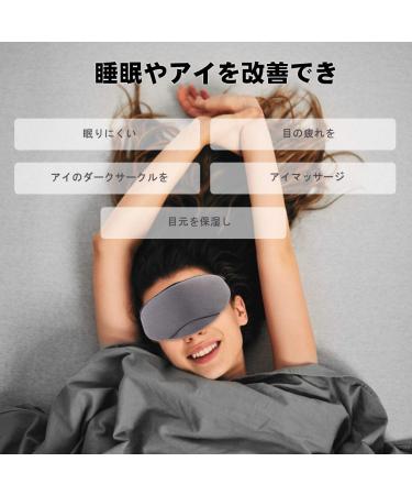 None SPA Comfort Steam Eye Mask USB Heating Sleeping Goods With or Without Lavender Herb For Dry Puffy Eyes Dark Circles for Sleep Anywhere Home or Travel 4Level Temperature 3 Timing Removable & Washab Nonscented Gray - Buy Online on GoSupps.com