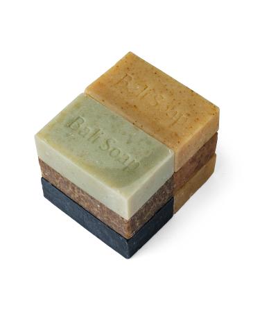 Bali Soap Orange Collection - All Natural Handmade Vegan Bar Soap for Men & Women - 6pc Variety Scent Set - 3.5oz each - Buy Online on GoSupps.com