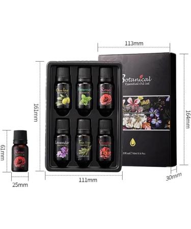 Face Oil Set Plant Essential Oil Set (Rose Peppermint Tea Tree Lavender Olive Leaf Camellia) Moisturizer Facial Oil Anti Ageing & Anti Wrinkle Serum for Women Skin Care Kit - Buy Online on GoSupps.com