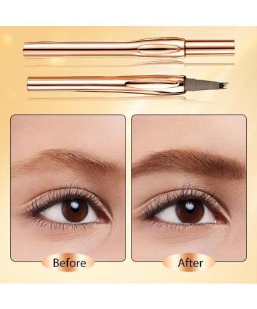 2024 New Magic Eyebrow Pencil Upgrade 3D Waterproof Microblading Eyebrow Pencil Contouring Pen 4-Tipped Precise Brow Pen Long-Lasting Natural Fine Stroke Eyebrow Pencil (C-Gray) - Buy Online on GoSupps.com