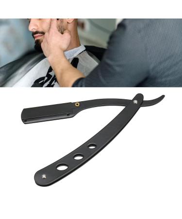 Professional Straight Edge Barber Razor Holder | Foldable Alloy Blade Holder | Ultimate Trimmer Rack for Men - Buy Online on GoSupps.com