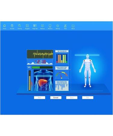 BAIXDM 3-in-1 Magnetic Resonance Health Analyzer | Quantum Therapy | 45 Reports | Multilingual Support for Comprehensive Health Analysis - Buy Online on GoSupps.com