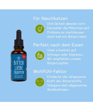 Bitterliebe Winter Bitter Drops 50ml | Limited Edition Hildegard von Bingen Herbal Remedy | International Shipping - Buy Online on GoSupps.com