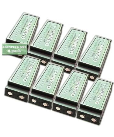 8 Pack 2000mAh 7.2V NiMH Battery for Scanreco 592 Battery RSC7220 13445 NiMH Replacement Battery for Scanreco 590 592 960 BS590 Cifa EA2512 Effer Fasse Fassi FBS590