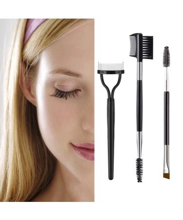 SWEET VIEW Eyebrow Brush Set - Professional Eye Makeup Tools (3 Piece) - Buy Online on GoSupps.com