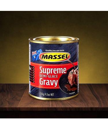 Massel Sauce Powder Vegan Gluten Free Kosher Certified Supreme Demi Glace Flavour - 4.5 Oz - Pack Of 3 - Buy Online on GoSupps.com