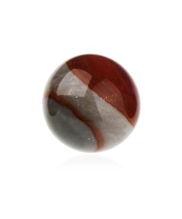 NKlaus Natural Polychrome Jasper approx. 30mm ball gemstone balance and creativity 14908