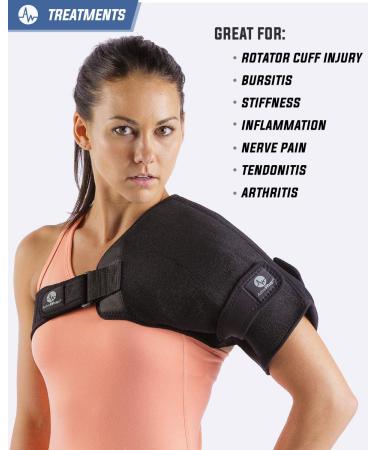 ActiveWrap Shoulder Ice Pack Wrap - Rotator Cuff Therapy | Large/X-Large - Buy Online on GoSupps.com