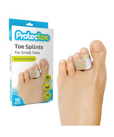 Protectoe Toe Splints For Small Toes Pack of 10