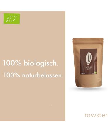 Buy Organic Raw Cocoa Powder 400g from Peru | 100% Natural Unsweetened Cacao | Rawster - Premium Quality - Buy Online on GoSupps.com