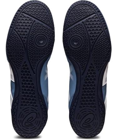 ASICS Men's MATCONTROL 3 Wrestling Shoes 9.5 - White/Storm Blue | High Performance Gear - Buy Online on GoSupps.com