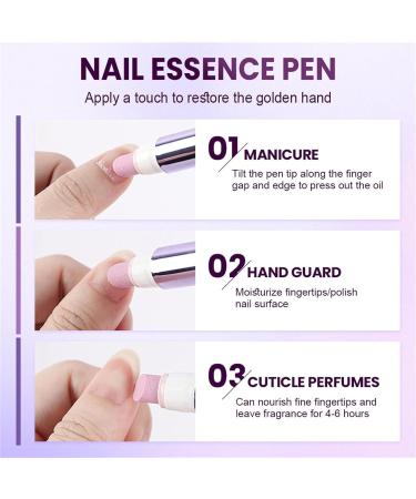 Stylo de soin des ongles 3 en 1 2025 stylo huile pour cuticules pour ongles repousse cuticules avec pointe en c ramique pour ongles suspendus ongles secs et ab m s hydrate renforce claircit - Buy Online on GoSupps.com