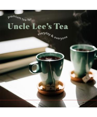 Uncle Lee's Organic Decaf Green Tea - 100% Natural, 18 Premium Tea Bags for Weight Loss & Fresh Flavor - Buy Online on GoSupps.com