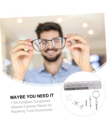 Gleavi Screw Set & Glasses Screwdriver Repair Kit - Mini Tools for Sunglasses & Glasses Restoration | Stainless Steel Tiny Screws - Buy Online on GoSupps.com