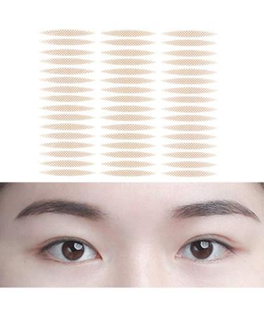 72 Pairs Breathable Double Eyelid Tape Adhesive Sticker for Charming Double Fold Eyelid Skin Friendly and Long Lasting (1302 skin color model) - Buy Online on GoSupps.com