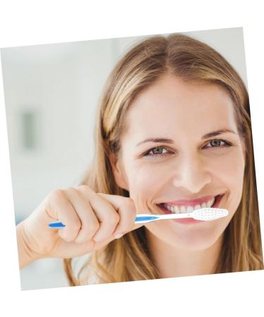 Solustre 50 Pack Disposable Toothbrushes - Travel-Friendly 2-in-1 Cleaning Brushes for Hotels & Travel - Buy Online on GoSupps.com