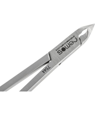 Premium REMOS Cuticle Nippers - 4mm Cutting Edge Stainless Steel 10cm - Perfect for Precision Nail Care - Buy Online on GoSupps.com