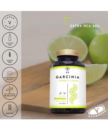 Buy Garcinia Cambogia High Dose Capsules - Vegan Appetite Suppressant & Fat Burner with 60% HCA | N2 Natural Nutrition - International Shipping Available - Buy Online on GoSupps.com