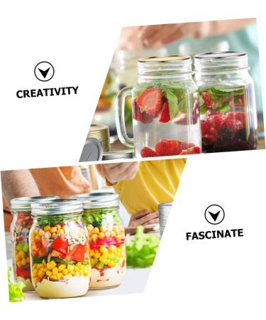 POPETPOP 90 Pcs Mason Jar Lids Tinplate Canning Mason Jars Canning Lids Discs Mason Jar Cover Canning Jar Lids Metal Lid Coffee Stuff Wide Mouth Lids Glass Bottle Sprouting Lids Split CD Silverx3pcs 7X7X0.2CMx3pcs - Buy Online on GoSupps.com