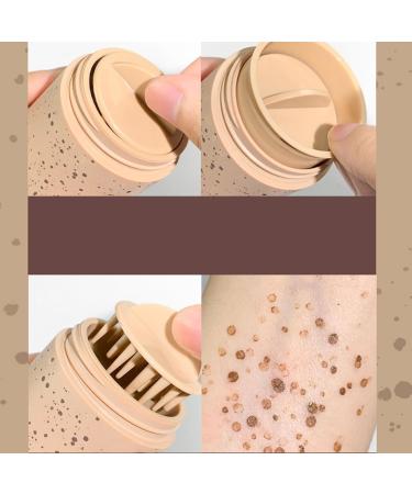 Stylo Taches de Rousseur | Tampon pour Faux Rousseurs | Kit Fond de Teint Correcteur Longue Tenue 7g pour Peau - Maquillage Yeux D butantes Tendance Naturel - Buy Online on GoSupps.com