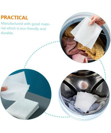 GLEAVI 360 Pcs Anti-cross-dyeing Absorbing Film Washing Supply Laundry Dyeing Proof Supplies Color Grabber Color Absorbing Film Useful Cloth White Washing Anti-cross-staining 1 count (Pack of 1) Whitex5pcs - Buy Online on GoSupps.com