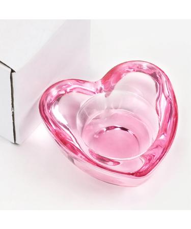 Ipetboom Nail Cup Jewelry Dish Nail Dish Manicure Art Dish Dappen Dish Cup Dappen Dish for Acrylic Nails Nail Art Equipment Nail Dampen Dish Nail Art Dish Glass Accessories Pink - Buy Online on GoSupps.com