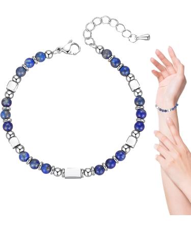 Stone Inspirational Bracelet Durable stone affirmation jewelry Elevate Spirit with Stone Inspirational Bracelet Empowering Gemstone Wristband Infused and Positive Energy Ideal for Daily Inspiratio - Buy Online on GoSupps.com