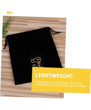 Hemoton 5pcs Hair Dryer Storage Bag Backpack Black Anti-scratch Hairdryer Bags Home Hair Dryer Bags Shopping 30X26X1CMx5pcs Blackx5pcs - Buy Online on GoSupps.com