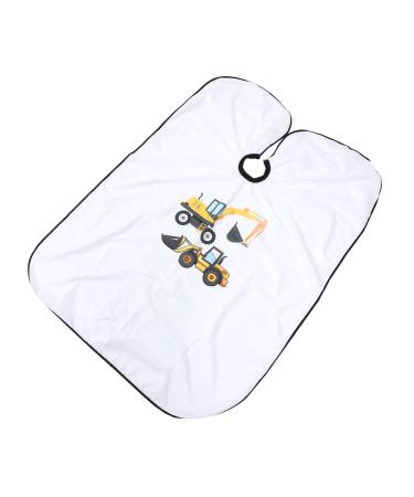 Angoily Children's Barber Cloth Robe Fabric Major White Baby