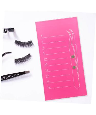 minkissy Lash Trays Lash Supplies Lash Cluster Tweezers Eyelash Tool Beauty Tools Eyelash Tweezers Magnetic False Eyelashes Cosmetology Supplies Accessories Acrylic Magnetic Force - Buy Online on GoSupps.com
