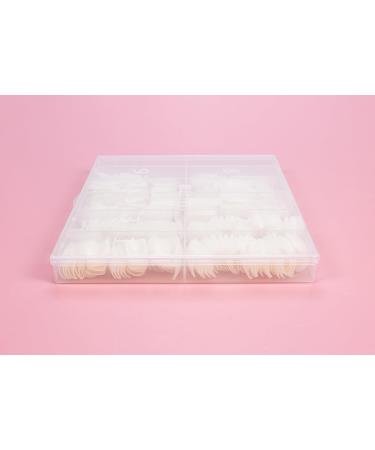Buy Melliex 500 Pcs Ballerina Coffin Nail Tips - Natural Artificial Acrylic for Women | International Shipping Available - Buy Online on GoSupps.com