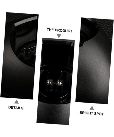 minkissy 1pc Clipper Charging Stand Hair Trimmer Charging Base Standing Hair Clipper Charger Hair Clipper Charging Stations Portable Chargers Rechargeable Outlet Portable Charging Station 8.5X8.5X4.5CM Black - Buy Online on GoSupps.com