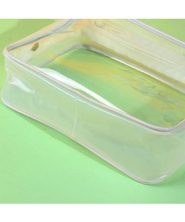 Lecune Transparent Cultural & Liquid Bags Set - 1 Piece Cosmetic & Wash Bag for Men & Women (20x20cm) - Ideal for Travel & Organization - Buy Online on GoSupps.com