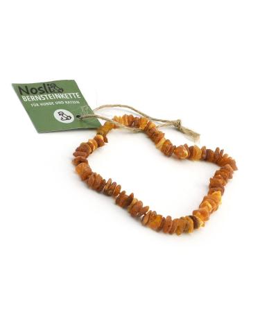 Nosli amber necklace collar for dogs and cats Dog collar Baltic amber Amber collar Length: 55cm 55 cm - Buy Online on GoSupps.com