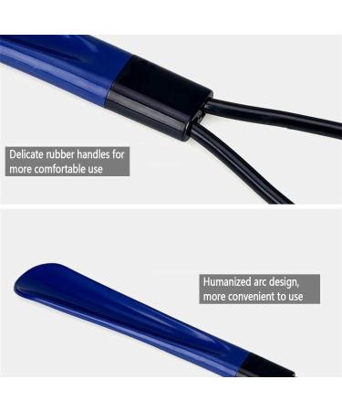 Ginkgo Long Handled Shoe Horn in Blue | Easy Shoe Horn for Comfort and Convenience - Buy Online on GoSupps.com